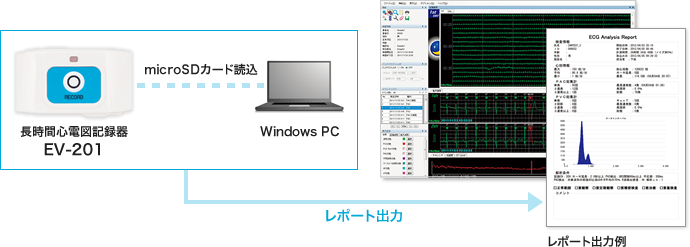 EV-201レポート出力例