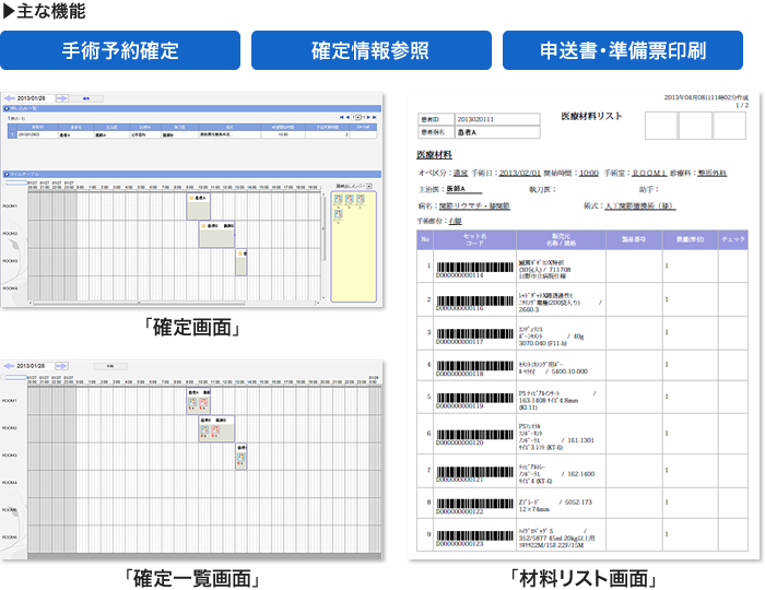 手術確定